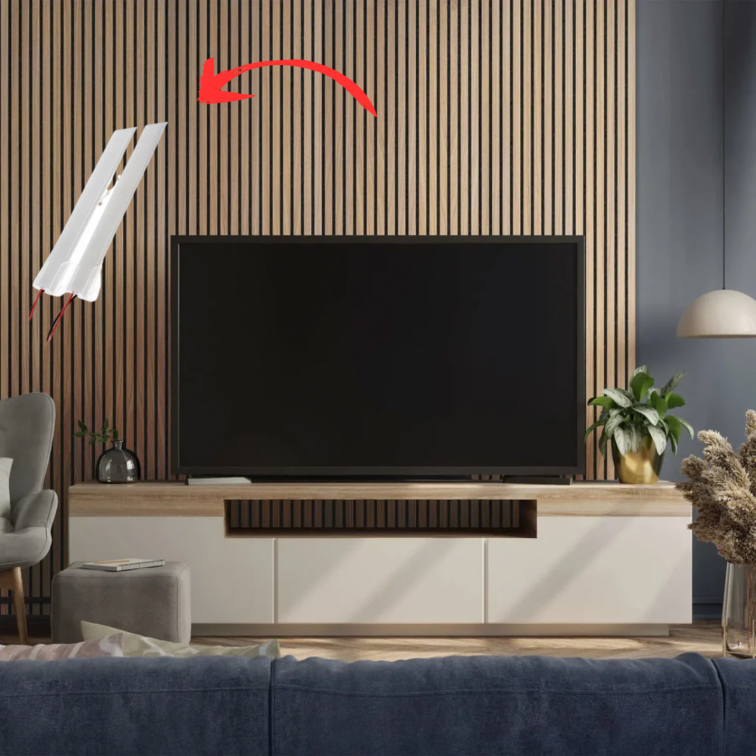 Wood Flex Panel Premium ✅ [Wall Panel LED Gift]