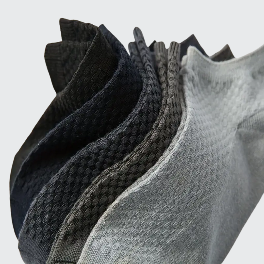 5 Paar Bambussocken für Herren – atmungsaktiv, geruchsneutral und feuchtigkeitsabsorbierend