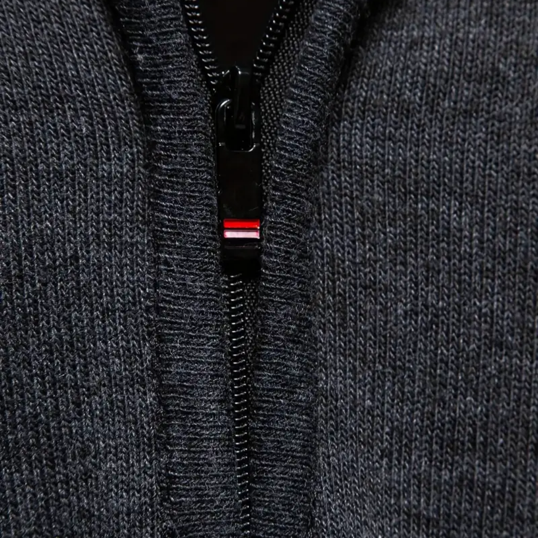 T&H Men's Zip-Up Sweater