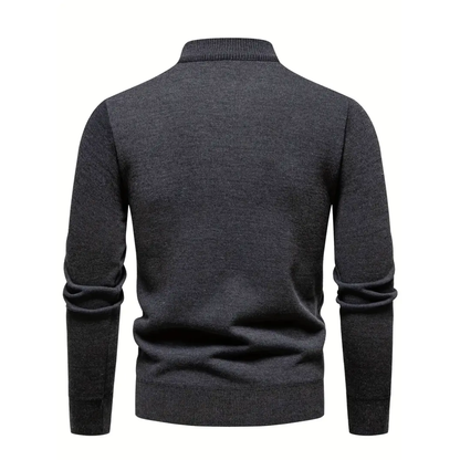 T&H Men's Zip-Up Sweater
