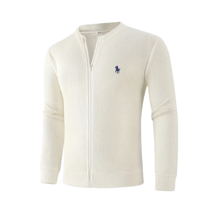 R&L Men's Zip Cardigan