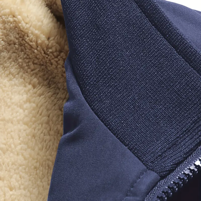 Men's jacket with crocodile lining