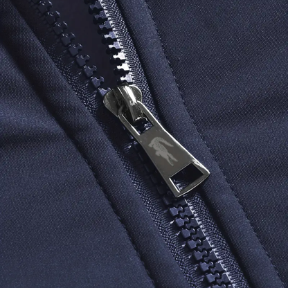 Men's jacket with crocodile lining