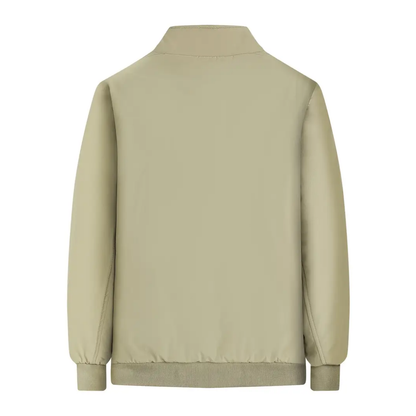 Men's jacket with crocodile lining