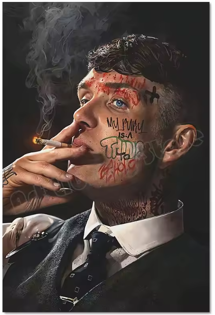 Premium Wall Art - The Blinders Reimagined (Multiple Sizes Available)