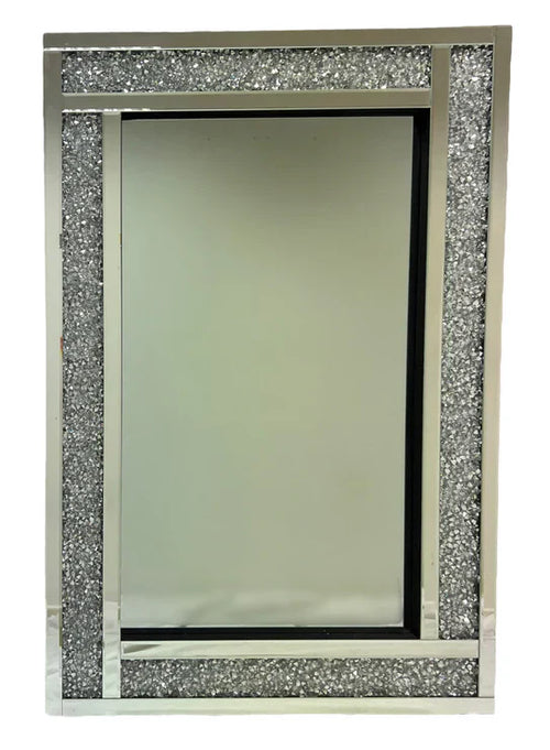 Glimmer Frame Luxe: Elegant Decorative Mirror