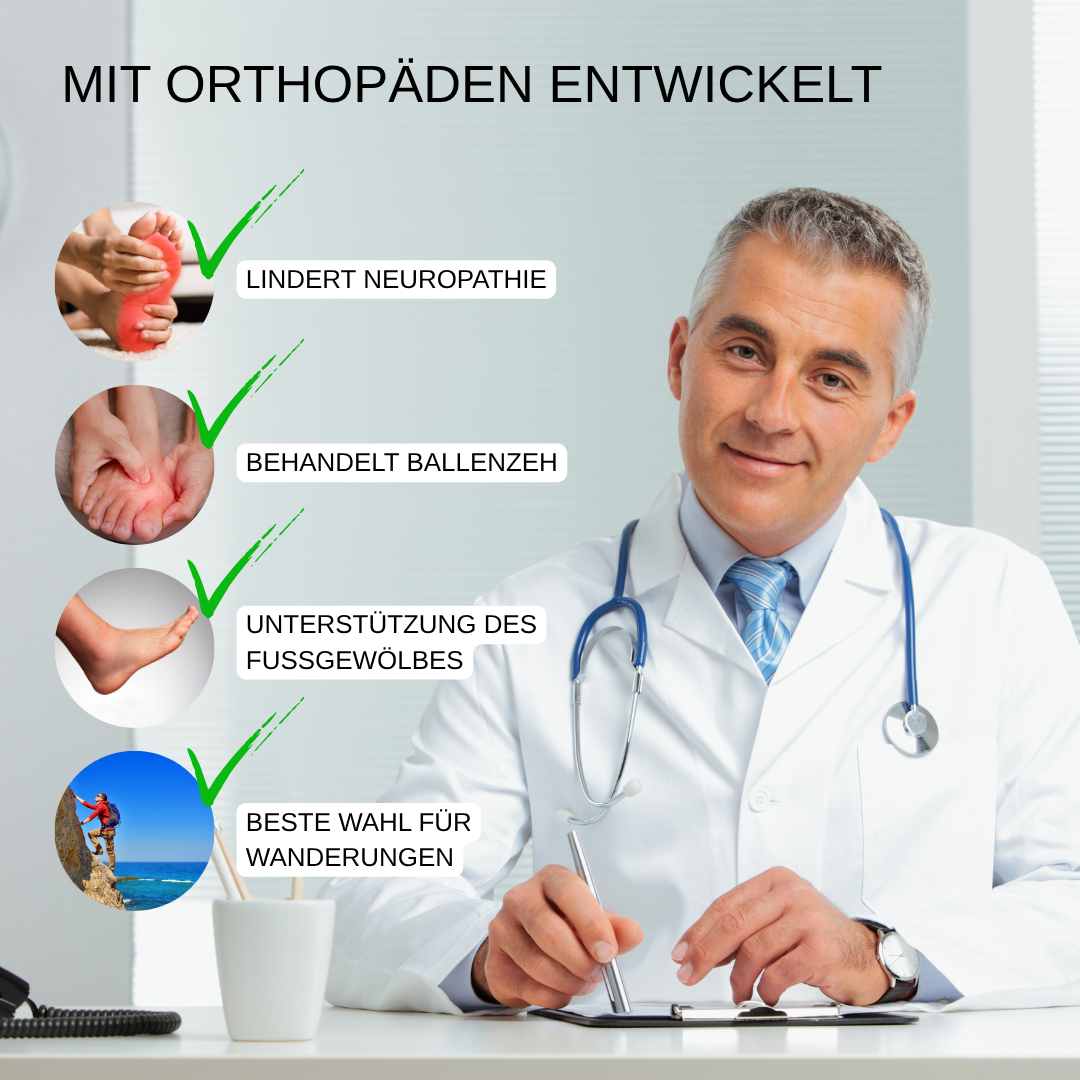 OrthoStep Men's Orthopedic Shoes with Back Pain Relief