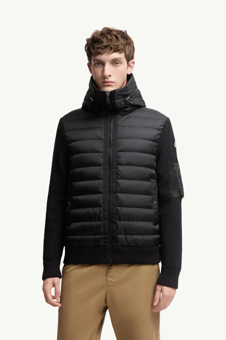 Pima MON Quilted Cardigan