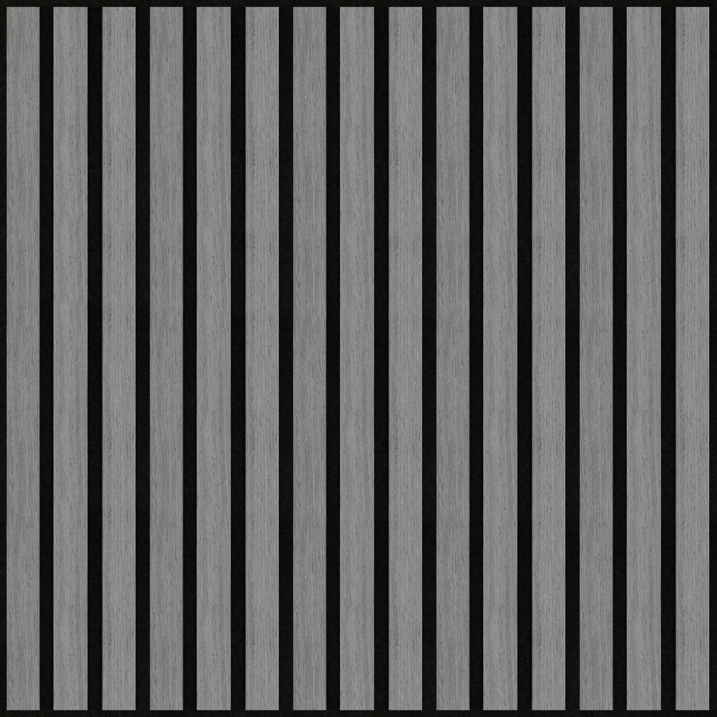 Pack of 4 Square Wood Acoustic Wall Panels 600mm x 600mm With 1x Free Adhesive